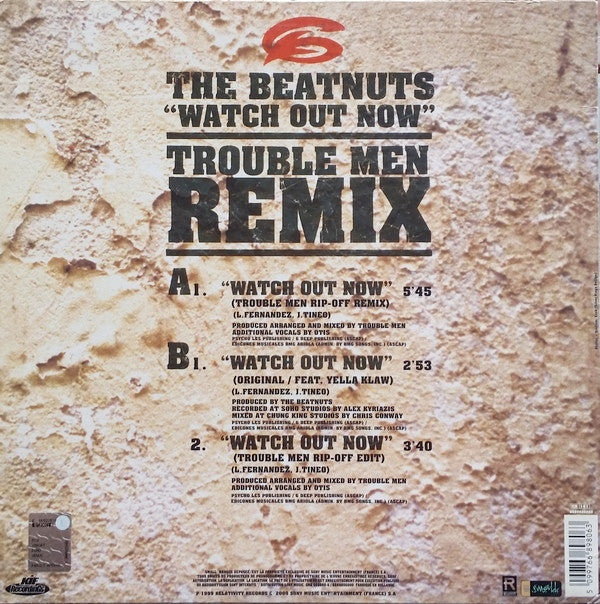 The Beatnuts : Watch Out Now (Trouble Men Remix) (12")