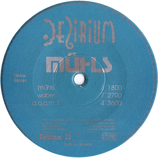 Mühls : Mühls (12")