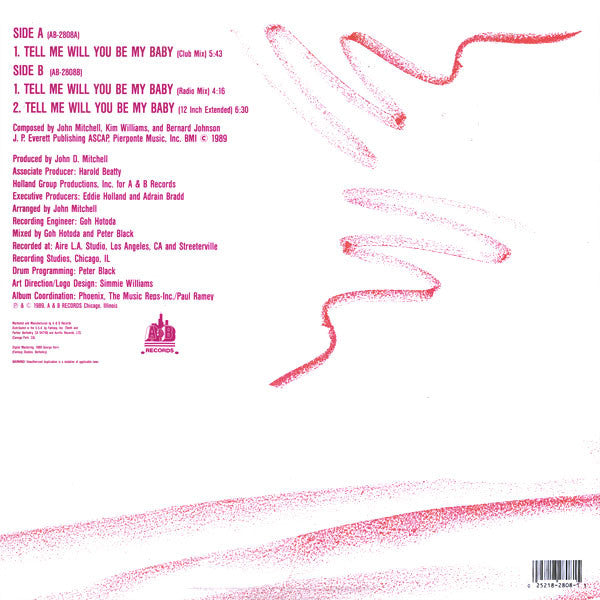 Kitra : Tell Me Will You Be My Baby (12")