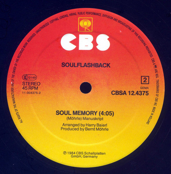 Soulflashback : Soulflashback (12")