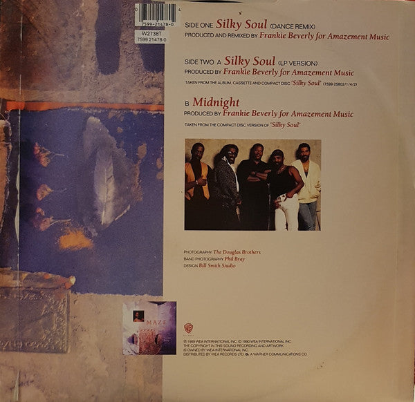 Maze Featuring Frankie Beverly : Silky Soul (12")