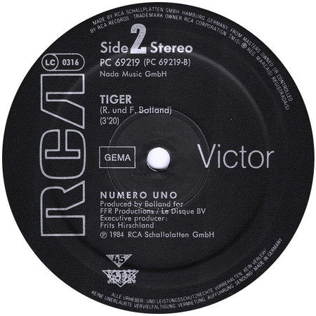 Numero Uno : Tora Tora Tora (12", Maxi)