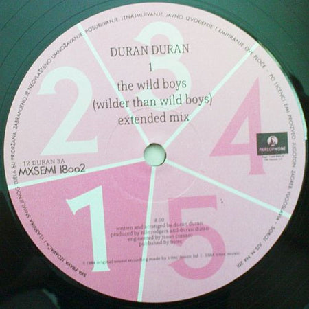 Duran Duran : The Wild Boys (12", Maxi)