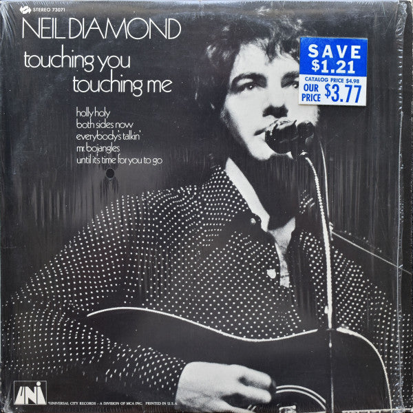 Neil Diamond : Touching You, Touching Me (LP, Album, Glo)