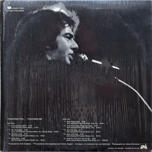 Neil Diamond : Touching You, Touching Me (LP, Album, Glo)