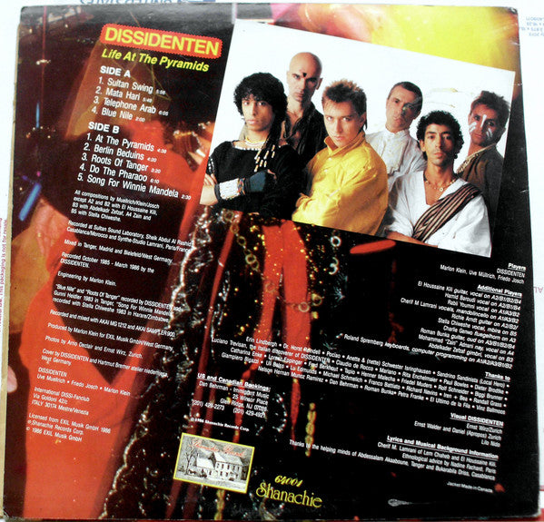 Dissidenten : Life At The Pyramids (LP, Album)