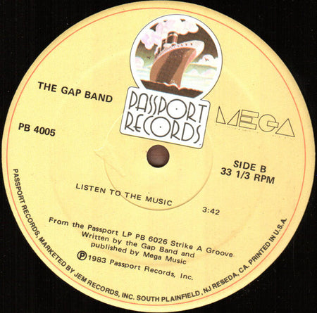 The Gap Band : Not Guilty / Knucklehead Funkin' (12")