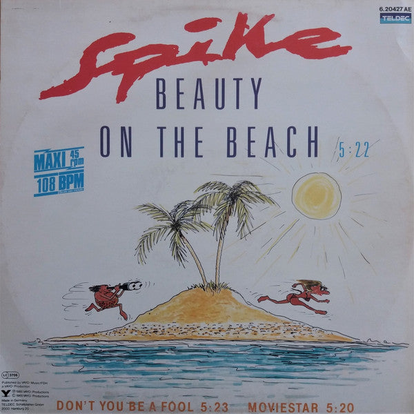 Spike (63) : Beauty On The Beach (12", Maxi, Red)