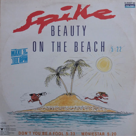 Spike (63) : Beauty On The Beach (12", Maxi, Red)