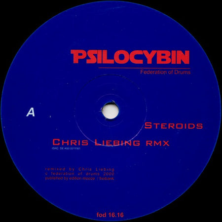 Psilocybin : Steroids (Remixes) (2x12")