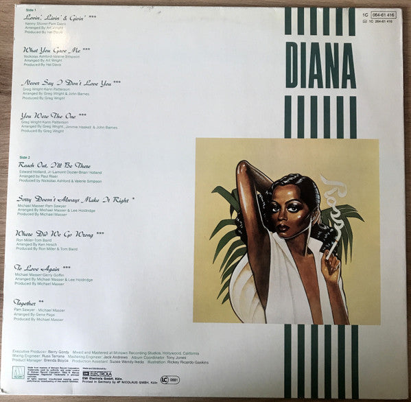 Diana Ross : Ross (LP, Album)