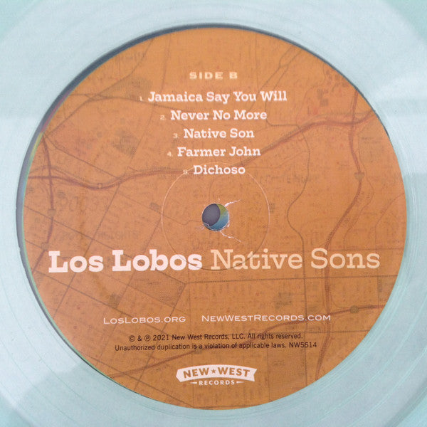 Los Lobos : Native Sons (2xLP, Album, Etch, Ltd, Cok)