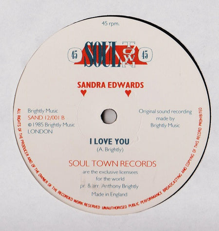 Sandra Edwards : Give Me Some Emotion (12")