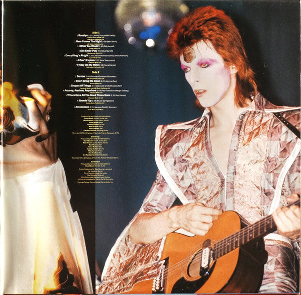David Bowie : Pinups (LP, Album, RE, RM, Gat)