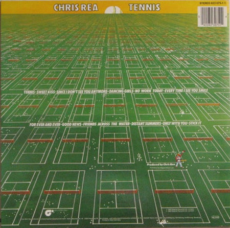 Chris Rea : Tennis (LP, Album, RE)