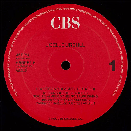 Joëlle Ursull : White And Black Blues (12", Maxi)