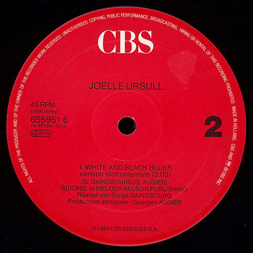 Joëlle Ursull : White And Black Blues (12", Maxi)