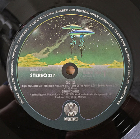 Groundhogs* : Solid (LP)