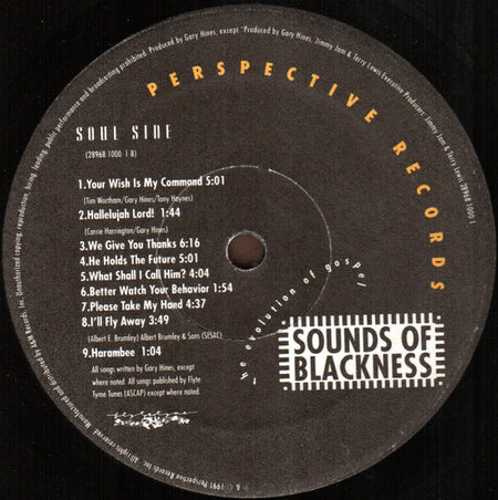 Sounds Of Blackness : The Evolution Of Gospel (LP, Album)