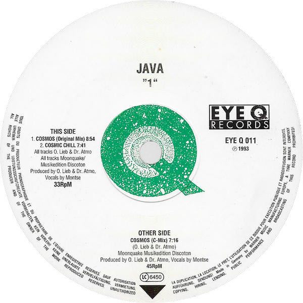 Java : 1 (12")