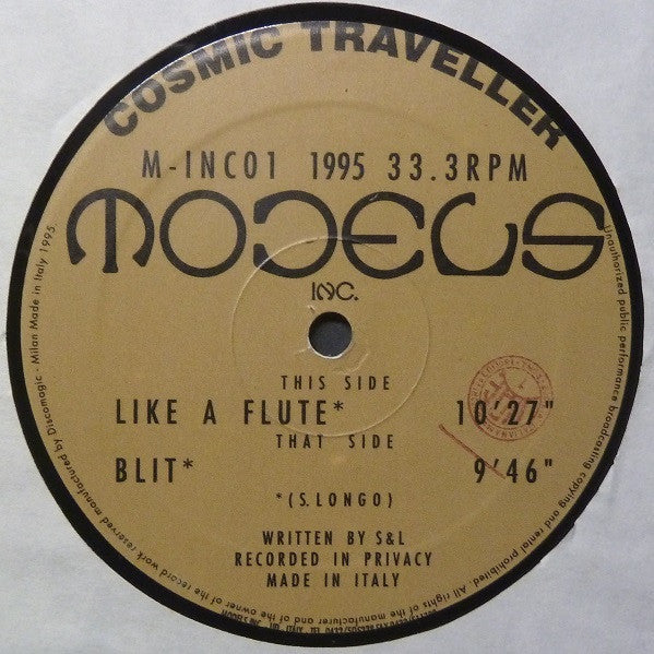 Cosmic Traveller : Cosmic Traveller (2x12")