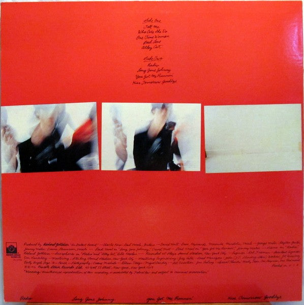 Dirty Angels (2) : Kiss Tomorrow Goodbye (LP, Album, Ter)