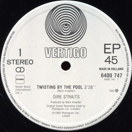 Dire Straits : ExtendeDancEPlay (12", EP)