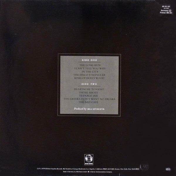 Eagles : The Long Run (LP, Album, Gat)