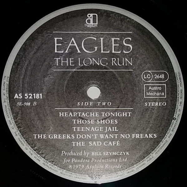 Eagles : The Long Run (LP, Album, Gat)