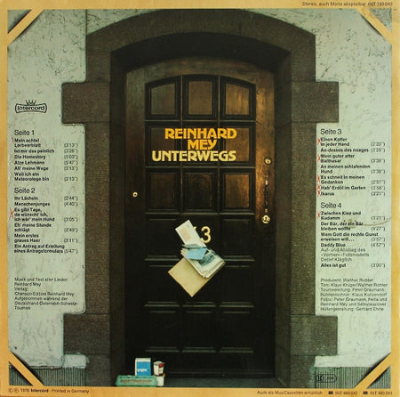 Reinhard Mey : Unterwegs (2xLP, Album)