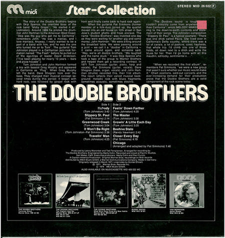 The Doobie Brothers : Star-Collection (LP, Album, RE)