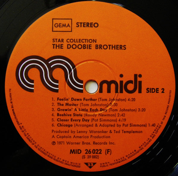 The Doobie Brothers : Star-Collection (LP, Album, RE)