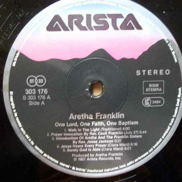 Aretha Franklin : One Lord, One Faith, One Baptism (2xLP, Album)