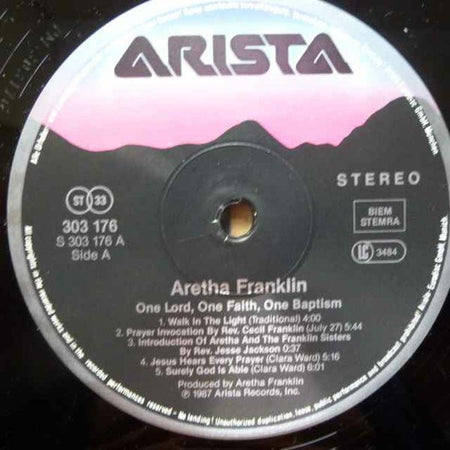 Aretha Franklin : One Lord, One Faith, One Baptism (2xLP, Album)