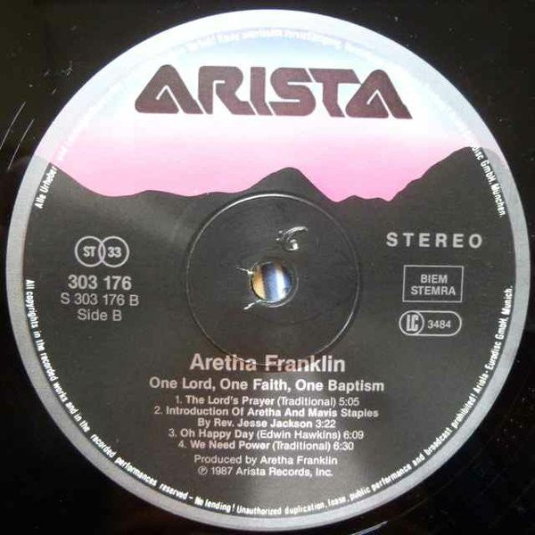 Aretha Franklin : One Lord, One Faith, One Baptism (2xLP, Album)