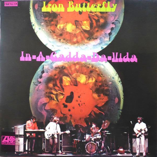 Iron Butterfly : In-A-Gadda-Da-Vida (LP, Album, RE)