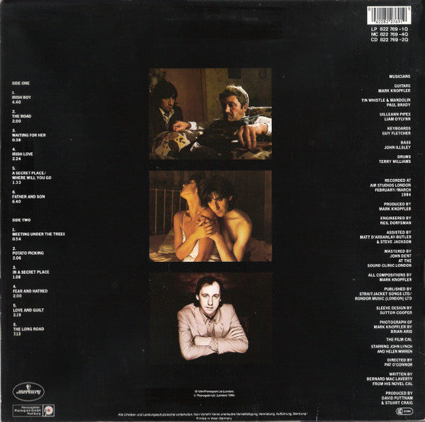 Mark Knopfler : Music By Mark Knopfler From The Film Cal (LP, Album)