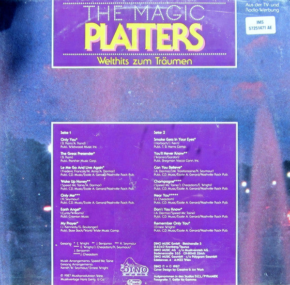 The Magic Platters : Welthits Zum Träumen (LP, Comp)