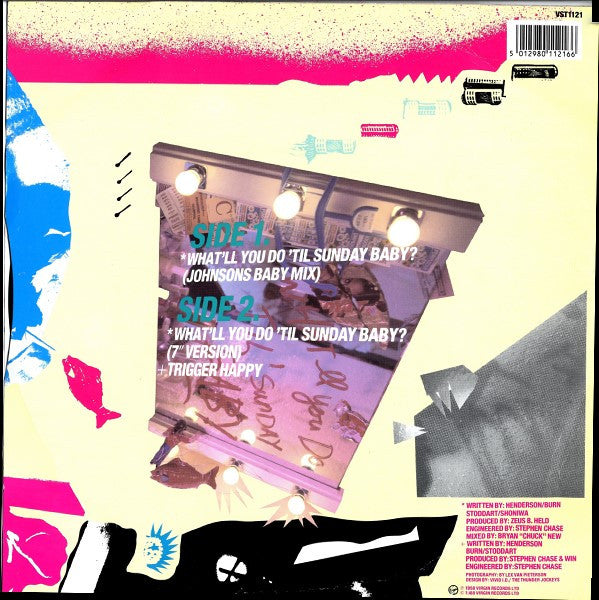 Win : What'll You Do 'Til Sunday Baby (Johnson's Baby Mix) (12")