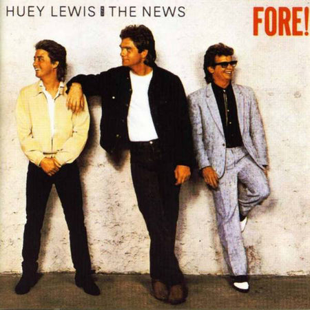 Huey Lewis & The News : Fore! (LP, Album)