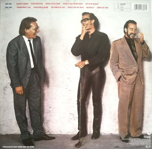 Huey Lewis & The News : Fore! (LP, Album)