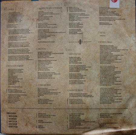 Duran Duran : Seven And The Ragged Tiger (LP, Album)