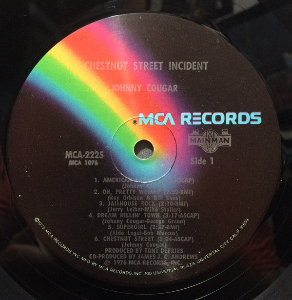 John Cougar Mellencamp : Chestnut Street Incident (LP, Album)
