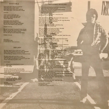 John Cougar Mellencamp : Chestnut Street Incident (LP, Album)