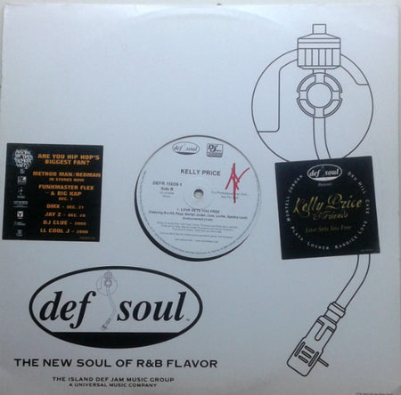 Kelly Price : Love Sets You Free (12", Promo)