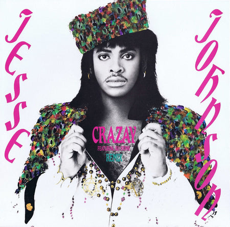 Jesse Johnson Featuring Sly Stone : Crazay (Remix) (12", Single)