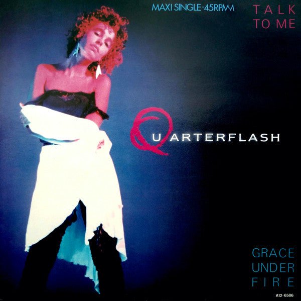 Quarterflash : Talk To Me (12", Maxi)
