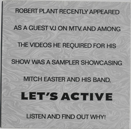 Let's Active : Every Dog Has His Day (12", Promo)