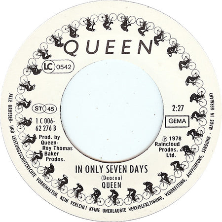 Queen : Don't Stop Me Now (7", Single)