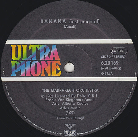 Federico And Marrakech Orchestra : Banana (12")